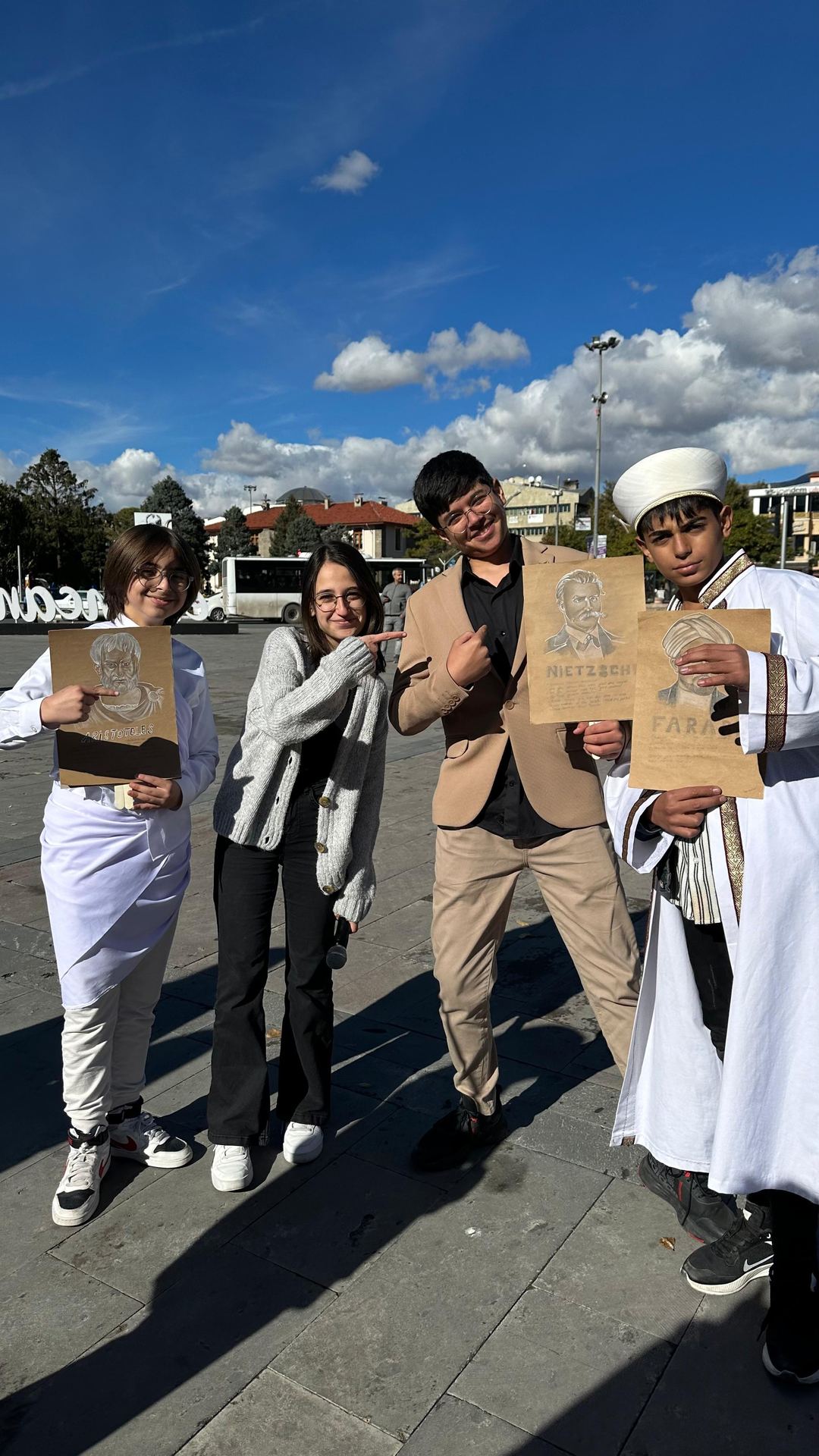 TÜBİTAK proje yarışmasında öğrenciler